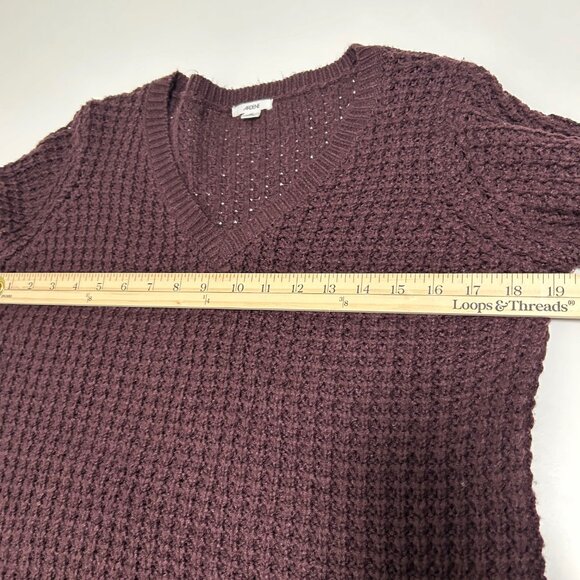 Ardene Purple Chunky Knit Sweater, Size Medium, Good Used Condition - Picture 8 of 11